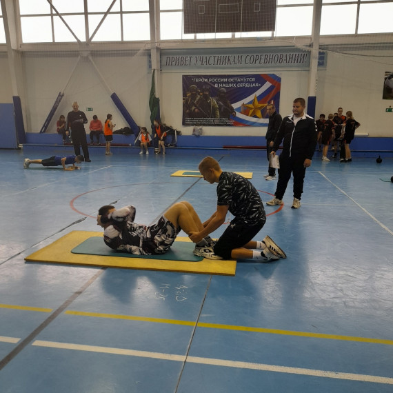 Фестиваль ГТО среди школьников.